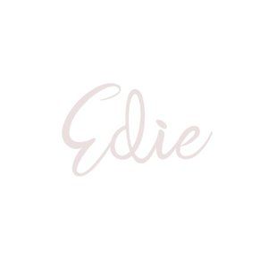 Meet your Posher, Edie